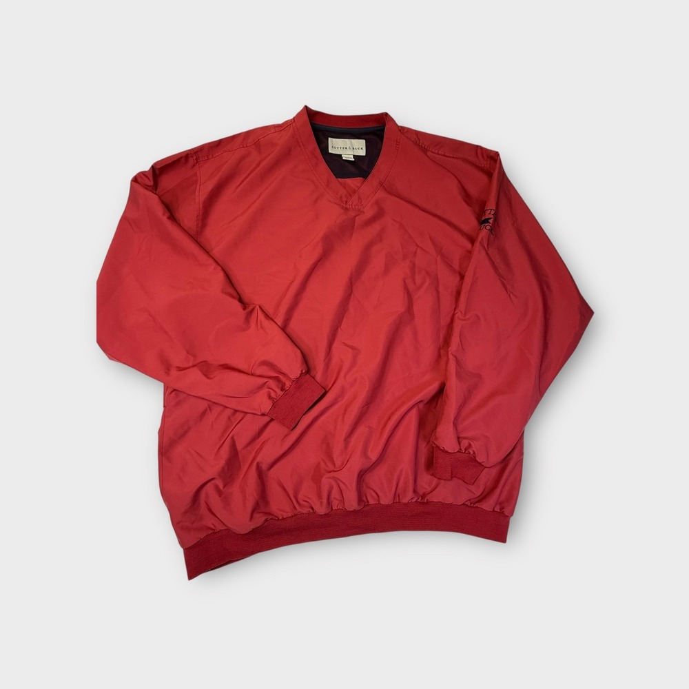 Cutter & Buck Red Golf Pullover Windbreaker 2XT 3TG‎